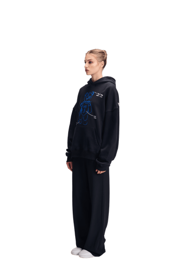 Bear Black Hoodie