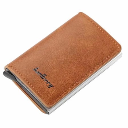 محفظة ذكيه من باليري  8 بطاقات برز لاخراج البطاقات