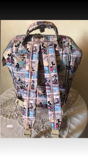 شنطة ديزني اصلية لاحتياجات الاطفال والمواليد مع علاقات للعربيه