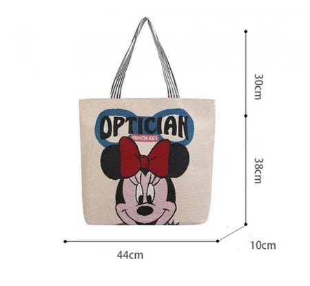 اكياس قماشية  برسومات ديزني متعددة الاستخدامات