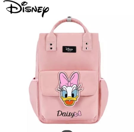 شنطة ديزني للمواليد  باللون الاصفر والوردي