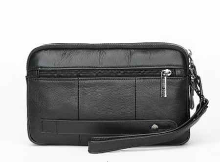 شنطة رجالية من الجلد الطبيعي