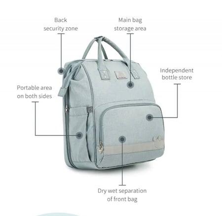 شنطة ديزني مع سرير 2*1