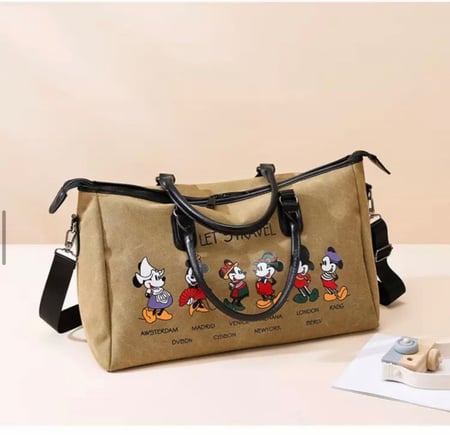 شنطة متعددة الاستخدامات برسومات شخصيات ديزني