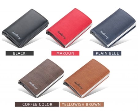 محفظة ذكيه من باليري  8 بطاقات برز لاخراج البطاقات