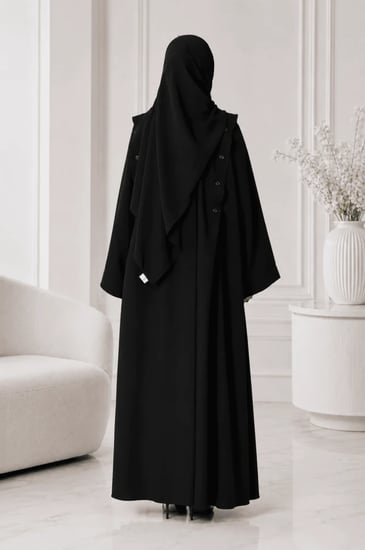 عبايه الأزره ( فري سايز)