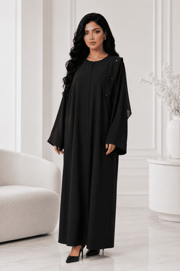 عبايه الأزره ( فري سايز)