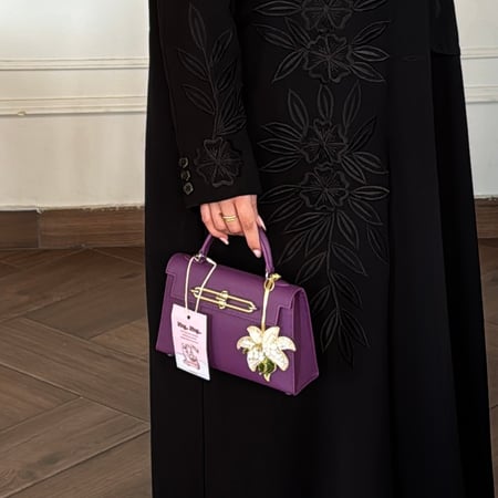 purple bag