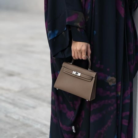 كيلي كاكي قفل فضي