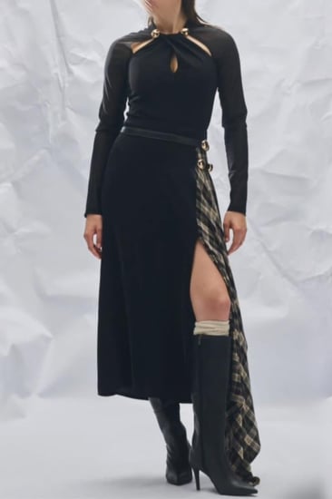 تيور اسود مع كاروهات