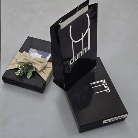 قماش تيتانيوم شتوي مقلم ماركة دنهل