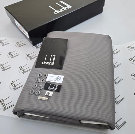 قماش تيتانيوم شتوي مقلم  فاتح دنها