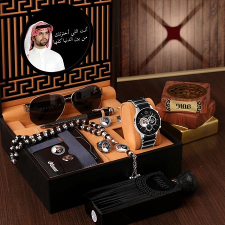 طقم ساعه رجاليه بالاسم