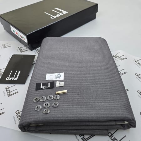 قماش تيتانيوم غامق ماركة دنهل