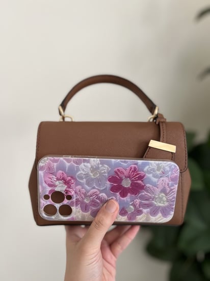 شنطة مايكل كورس بني Ava crossbody
