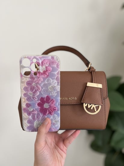 شنطة مايكل كورس بني Ava crossbody