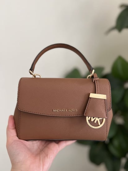 شنطة مايكل كورس بني Ava crossbody