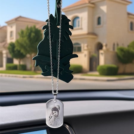 ميدالية معدنية فضية