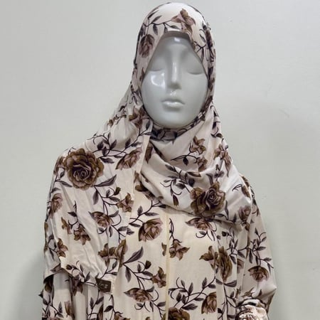 ثوب الصلاة موديل (السحاب) - بدون كلفه