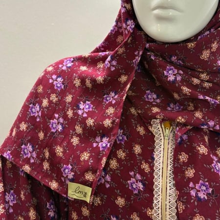 ثوب صلاة - موديل الفراشه