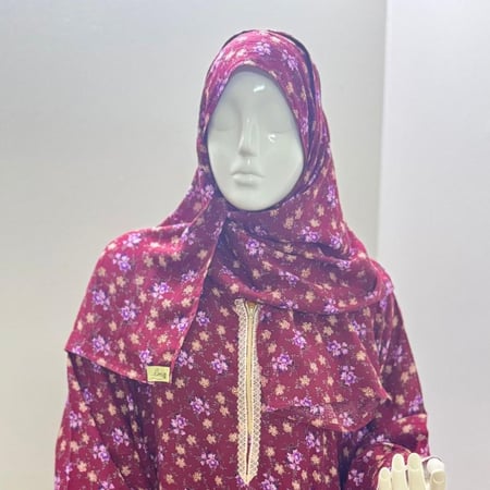 ثوب صلاة - موديل الفراشه