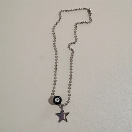 Star and ball necklace