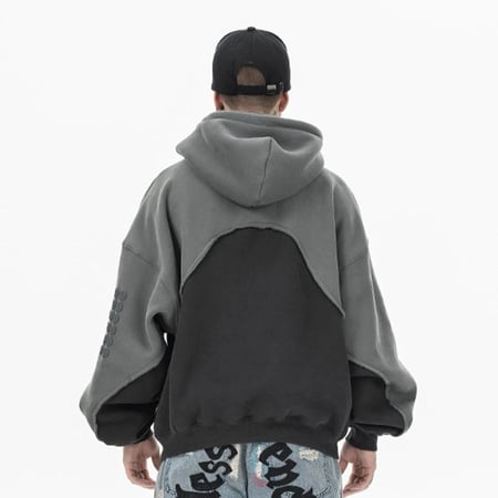Wide Over Size Hoodie