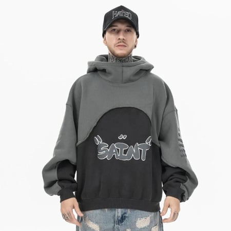 Wide Over Size Hoodie
