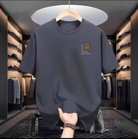 تيشيرت رجالي كاجوال قطن 100%