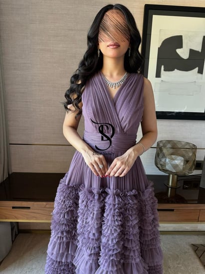 فستان كشكشة