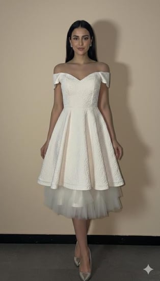 فستان  جاكار ترتر