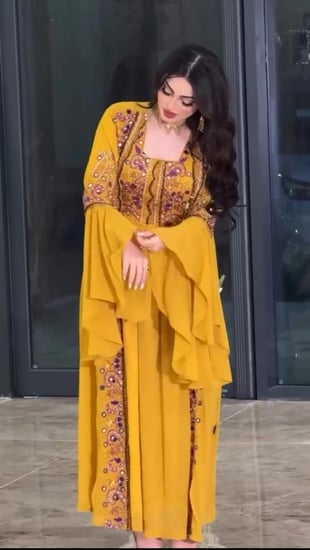 جلابيه مطرزه