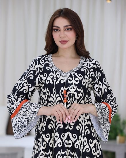 جلابيه مشجر أنيقه