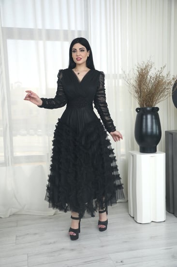فستان سهره اسود