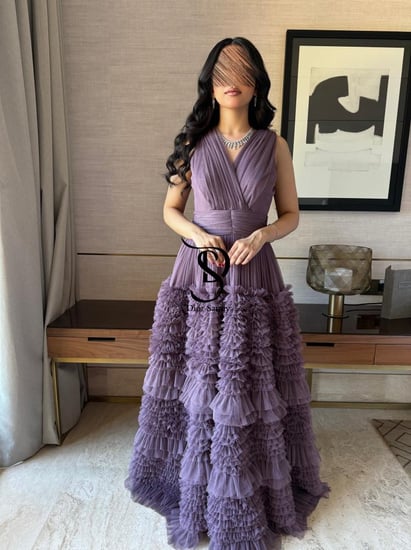 فستان كشكشة