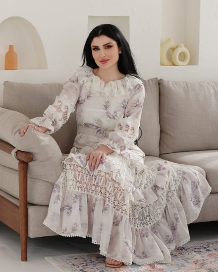 فستان مشجر طبقات