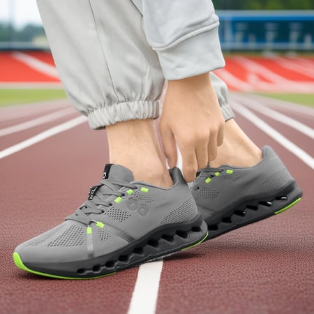 أحذية الجري والمشي القابلة للتنفس للرجال - أحذية رياضية خارجية كاجوال بنعل ناعم، أحذية جري موسمية جديدة عالية الجودة
