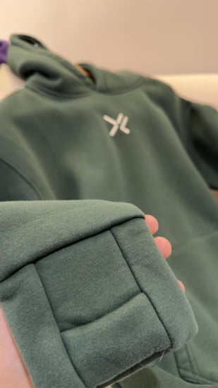 Dark Green Oversized Hoodie  | قطن 100%