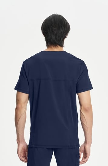 طقم سكراب كامل ماركة شروكي - إنفينيتي/ Cherokee Infinity - Men's V-Neck Solid Scrub Top / Men's Zip Fly Cargo Scrub Pant
