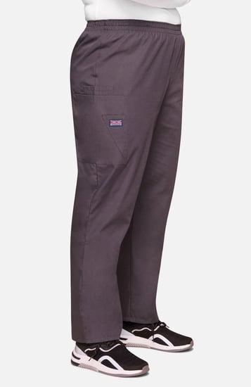 طقم سكراب كامل ماركة شيروكي ورك وير اورجينال/ Cherokee Workwear Originals Unisex V-Neck 3 Pocket Solid Scrub Top / Cherokee Workwear Originals  Elastic Waist Utility Scrub Pant