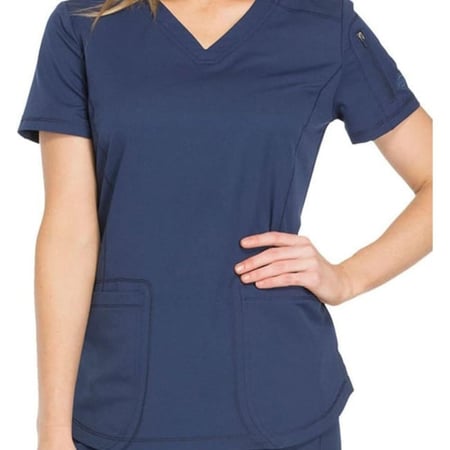طقم سكراب كامل ماركة ديكيز / Clearance Dynamix by Dickies Women's V-Neck Solid Scrub