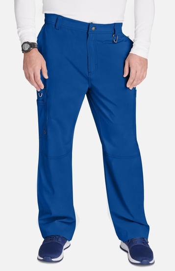 طقم سكراب كامل ماركة شروكي - إنفينيتي/ Cherokee Infinity - Men's V-Neck Solid Scrub Top / Men's Zip Fly Cargo Scrub Pant