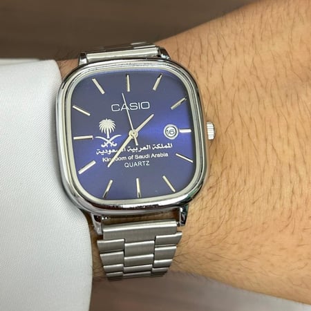 ساعة كاسيو ltp شعار المملكة كحلي
