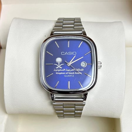 ساعة كاسيو ltp شعار المملكة كحلي