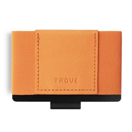 محفظة بطاقات الإصدار الثاني باللون البرتقالي من تروف