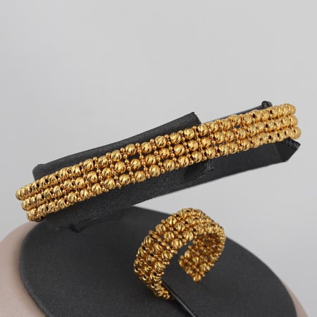 طقم ذهب دوريكا ثلاث أدوار