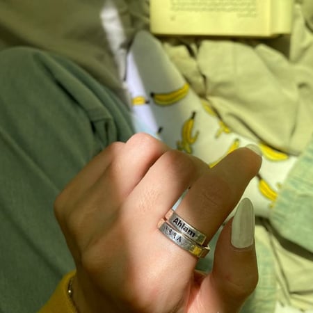 خاتم أنيق نسائي فاخر