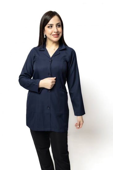 بالطو نسائي لون كحلي