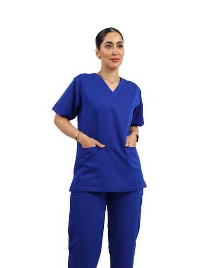 سكراب نسائي كامل لون ازرق