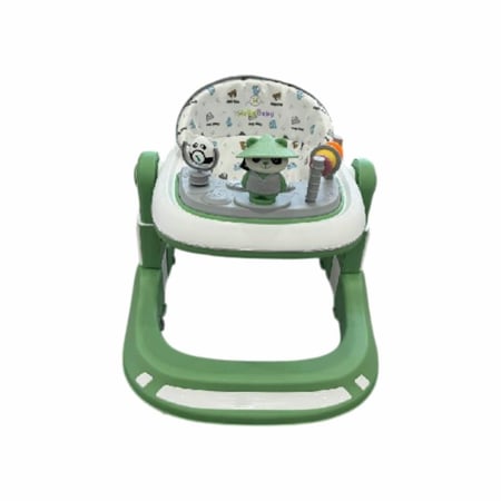 مشاية أطفال بتصميم باندا/حيوان وألعاب تفاعلية